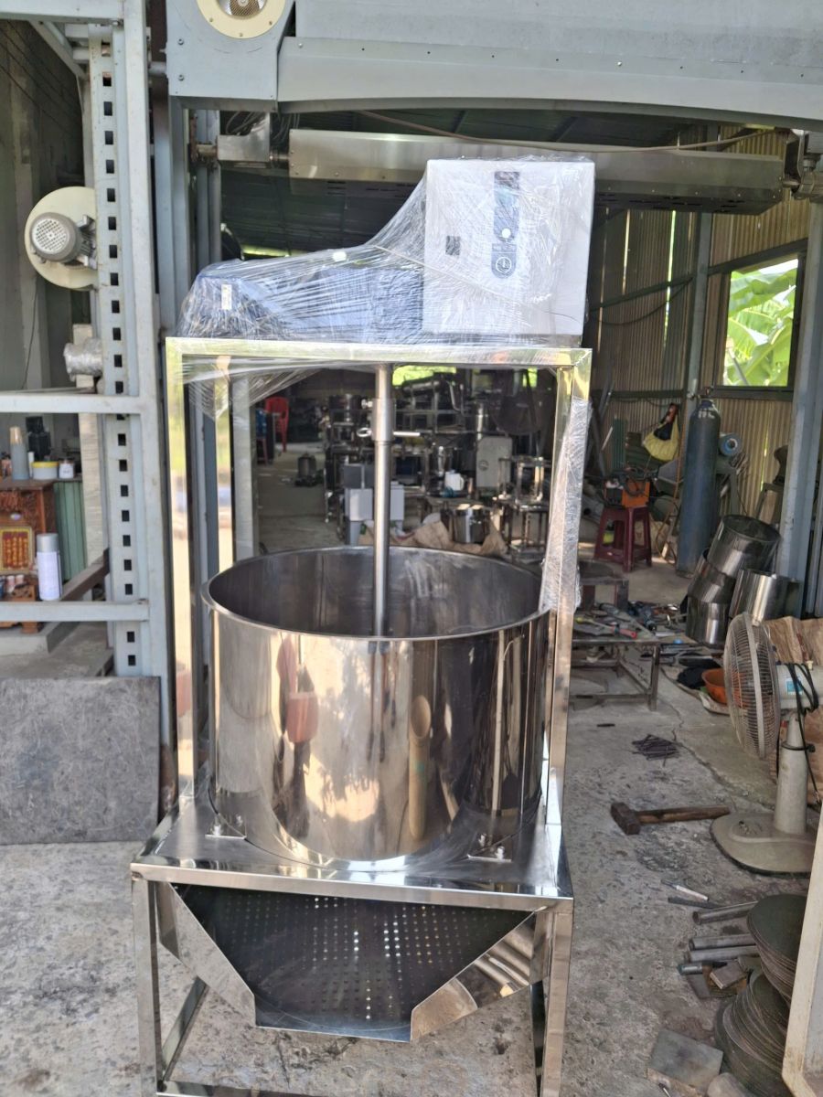 vận hành máy tách hạt sầu riêng